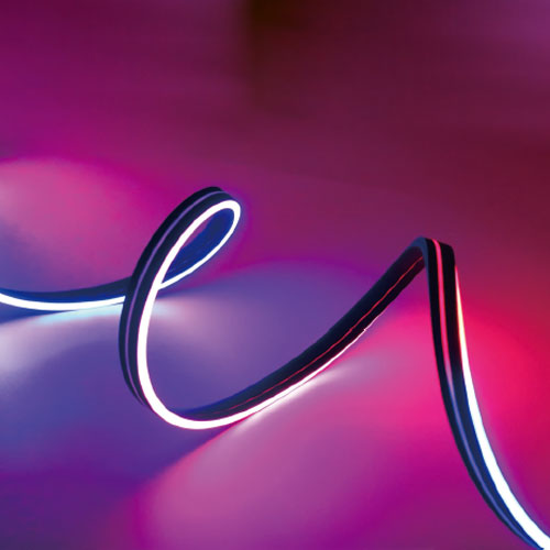Slender Silicone Light Diffuser for 8mm LED Strips - 06*12mm 120° Side Emitting Slender Silicone Light Diffuser for 8mm LED Strips - 06*12mm 120° Side Emitting